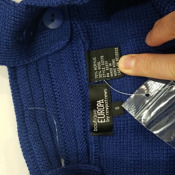 Boutique Europa Knit Wool Blend Overall Maxi Skirt - Picture 8 of 8